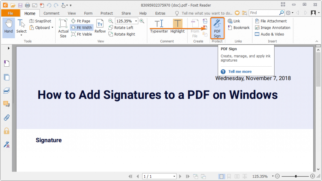 How to create a handwritten signature for your PDF?