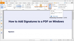 How to create a handwritten signature for your PDF?