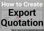 A Detailed Guide to Prepare an Export Quotation