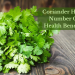 Coriander Has A Number Of Health Benefits