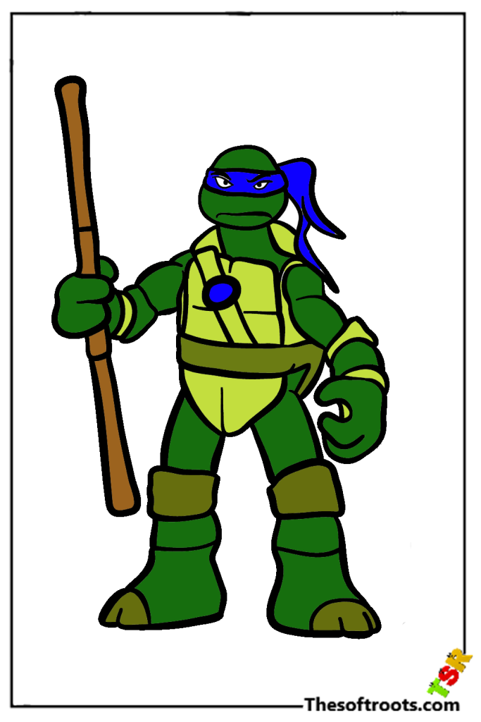 How to Draw Ninja turtles Drawing